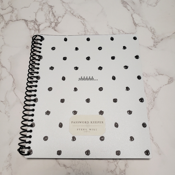 Steel Mill Password Keeper Notebook to save Passwords. - Picture 4 of 12